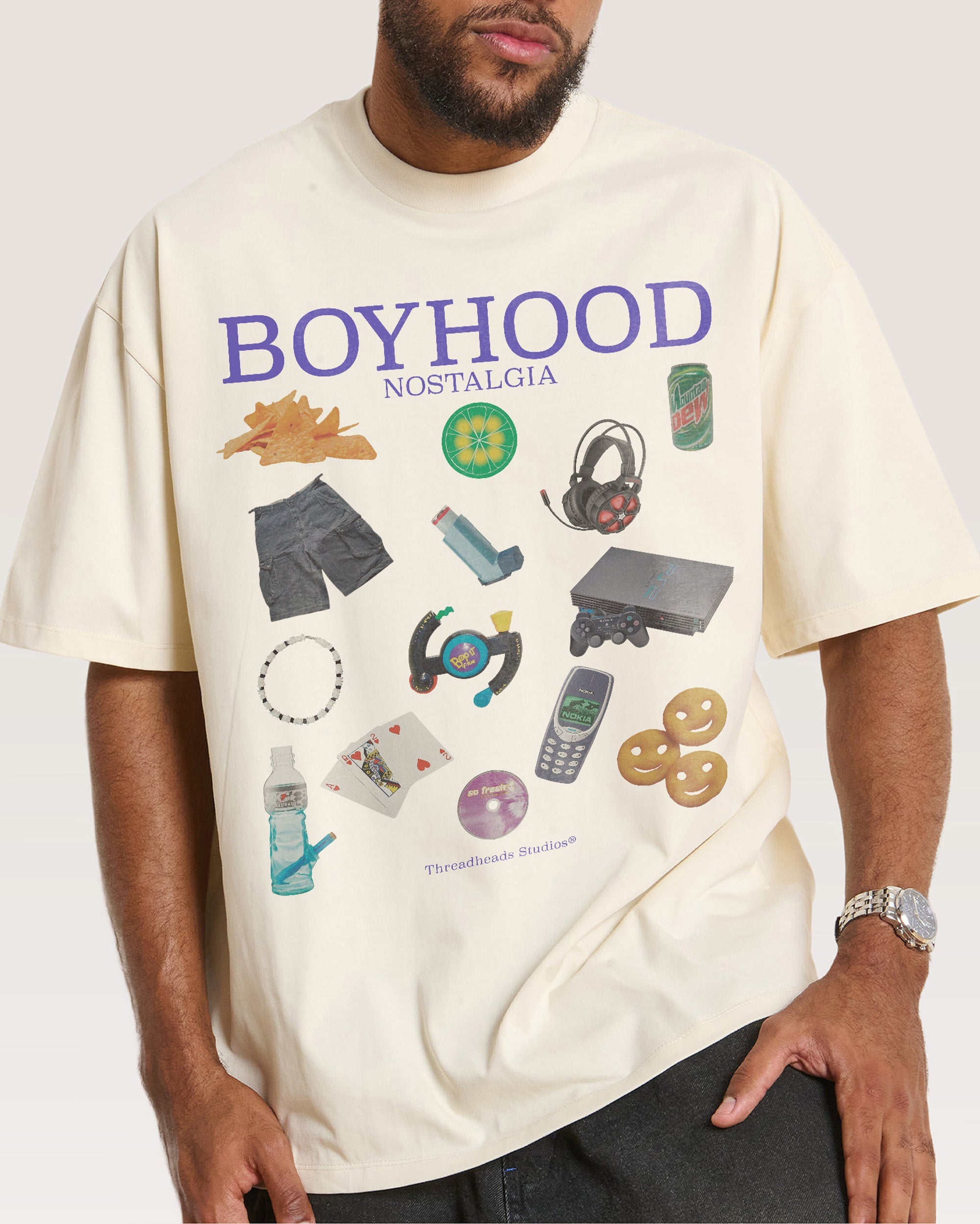 Boyhood Nostalgia Oversized Tee