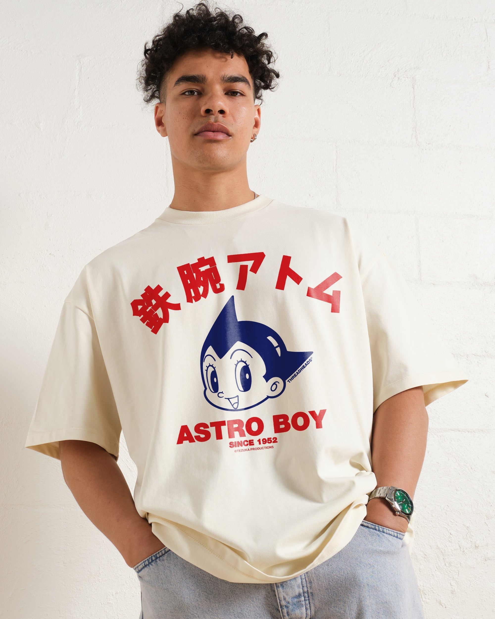 Astro Boy Face Oversized Tee