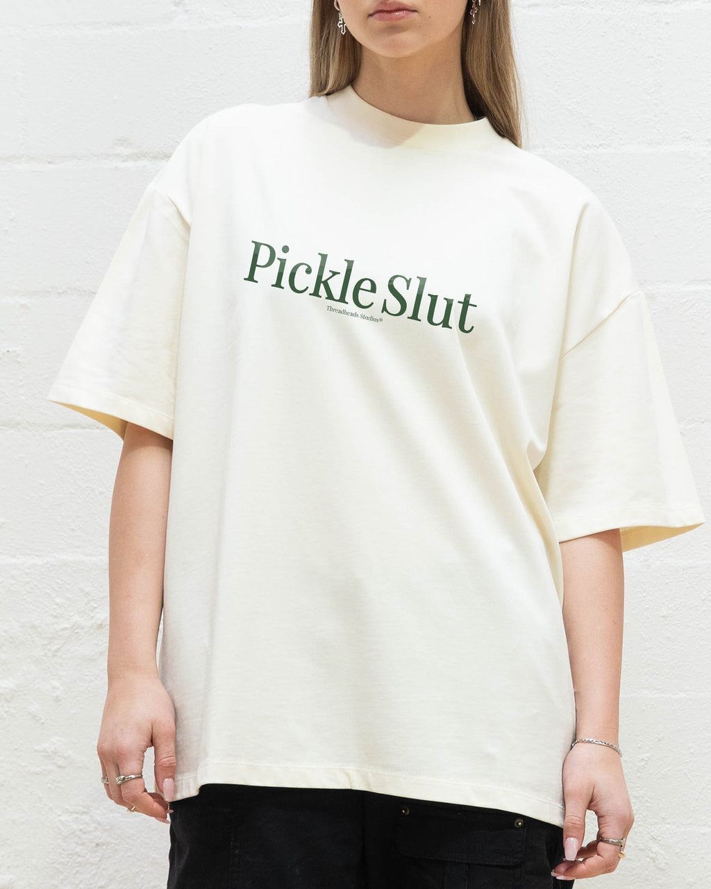 Pickle Slut Oversized Tee
