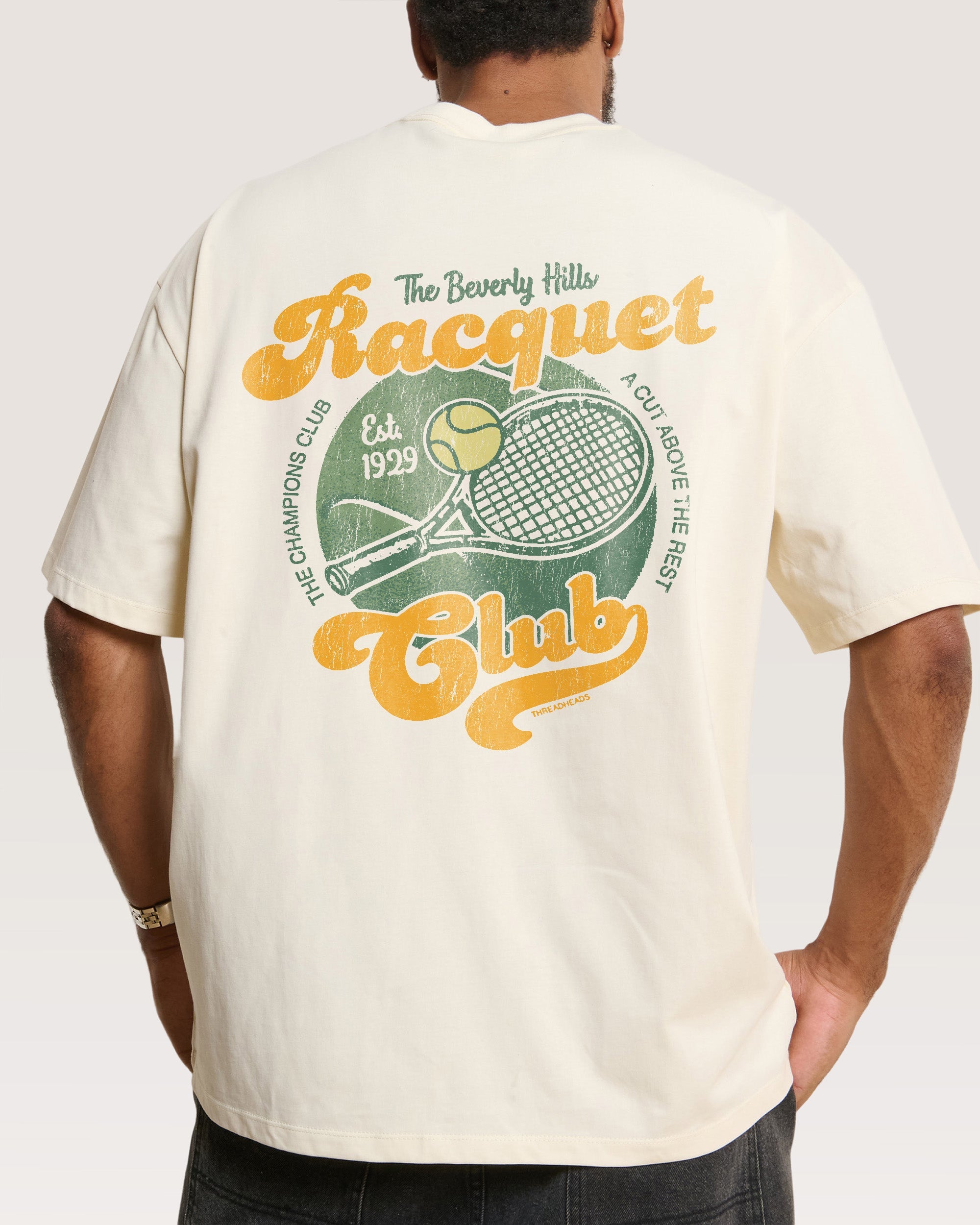 Beverly Hills Racquet Club Oversized Tee