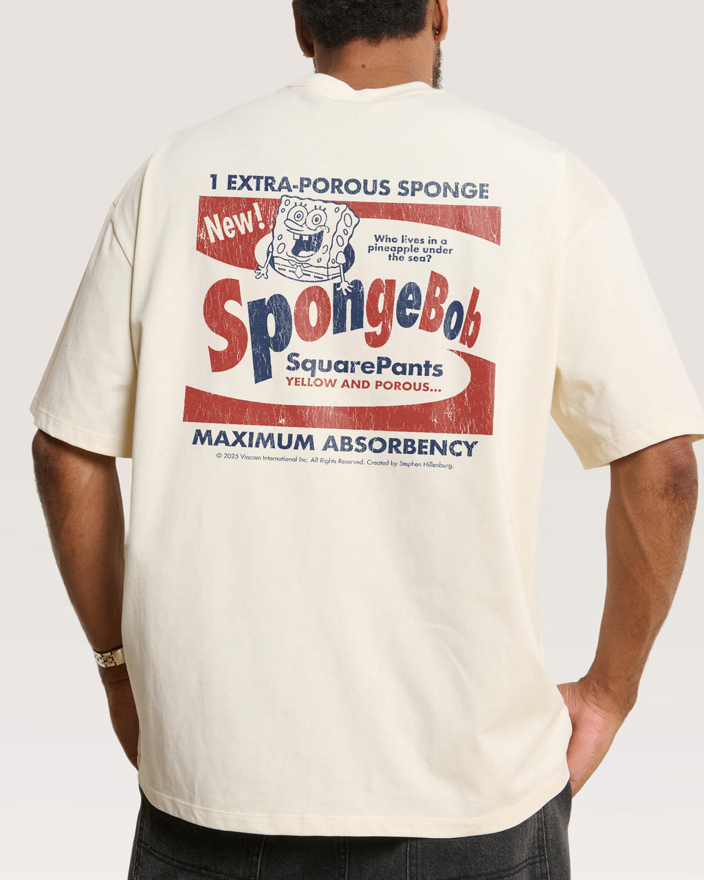 Spongebob Bob Oversized Tee