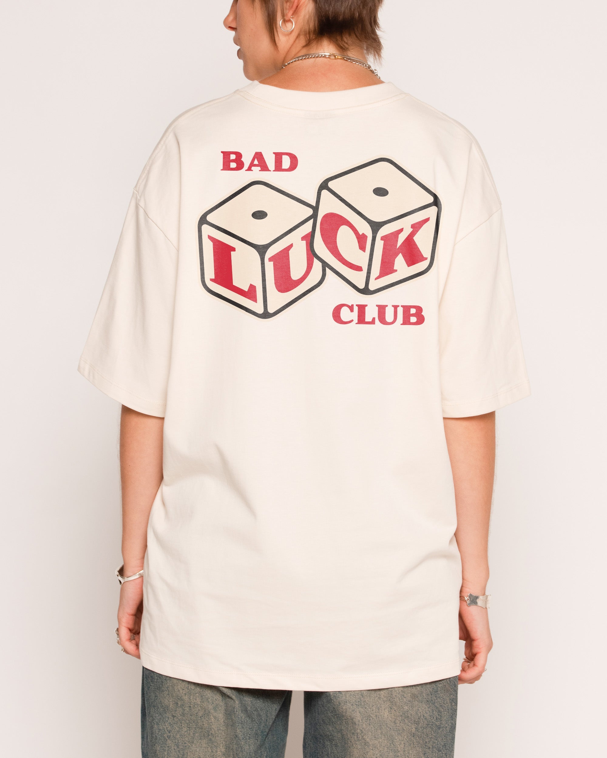 Bad Luck Club Oversized Tee