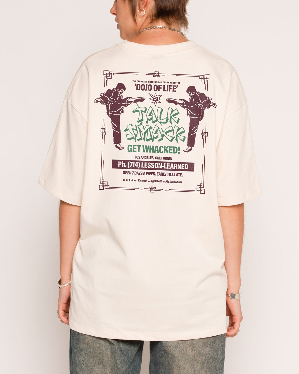 Talk Smack Oversized Tee