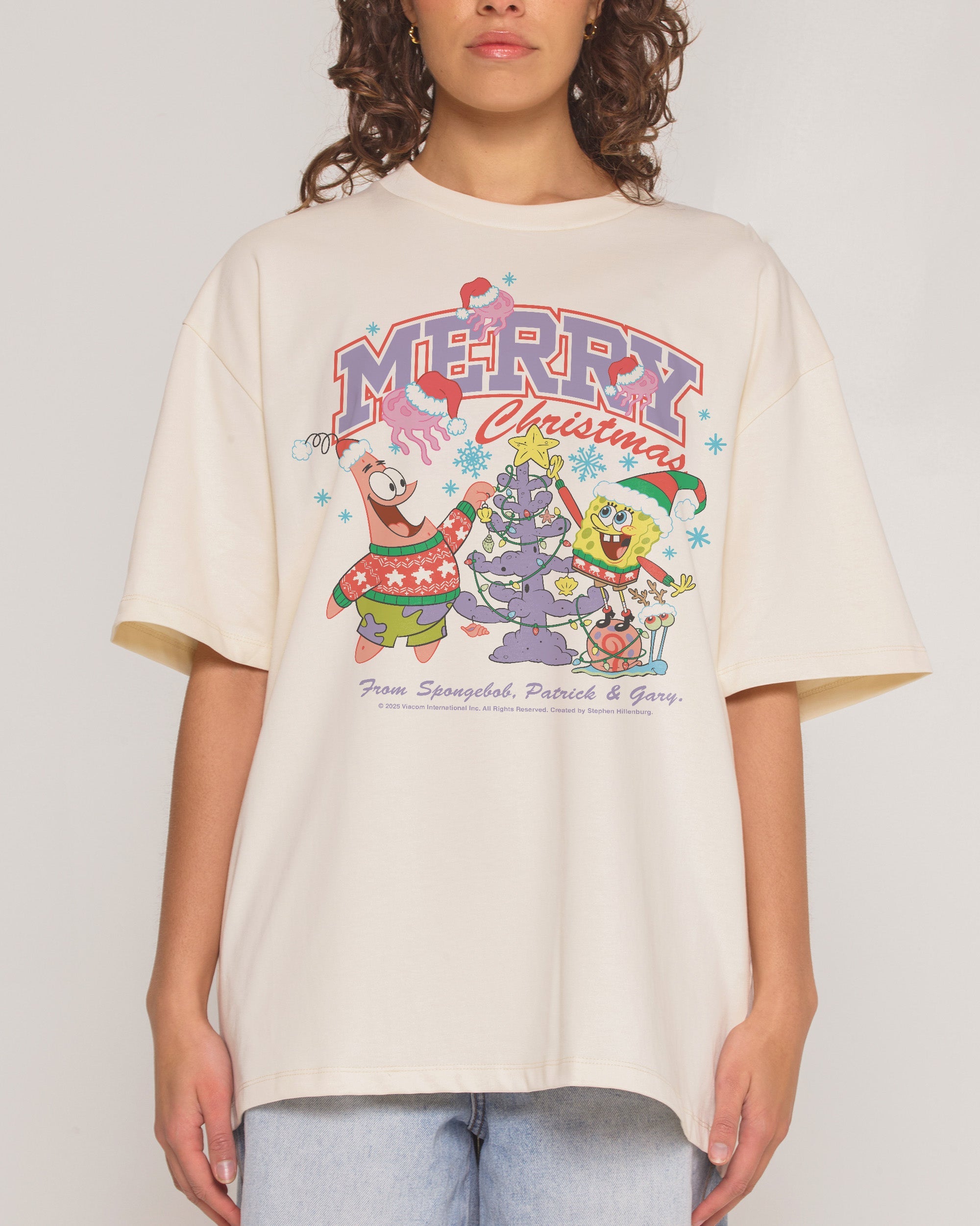 Shellebrate The Holidays Oversized Tee