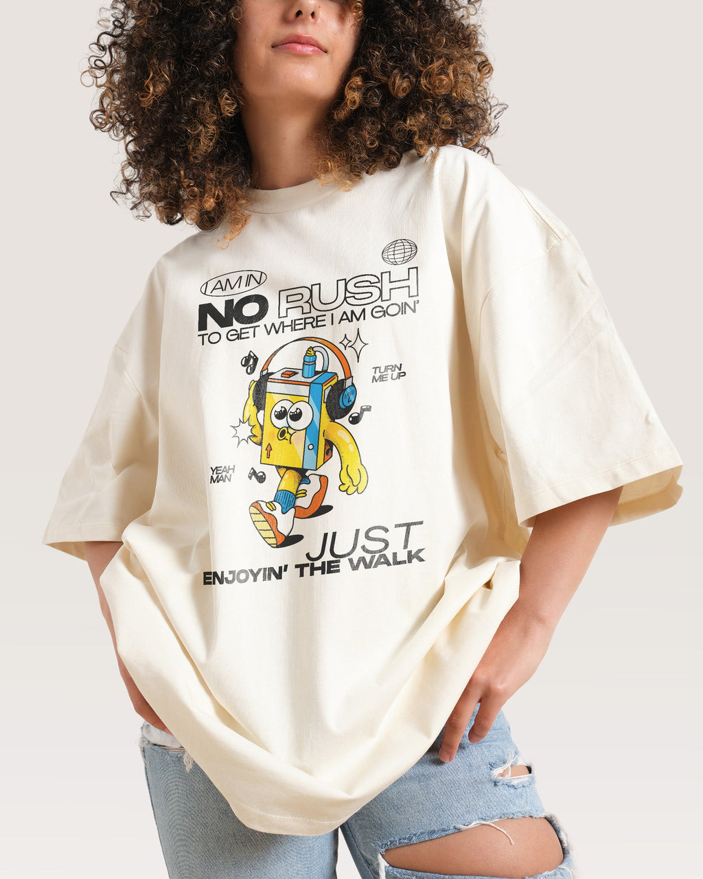 No Rush Oversized Tee