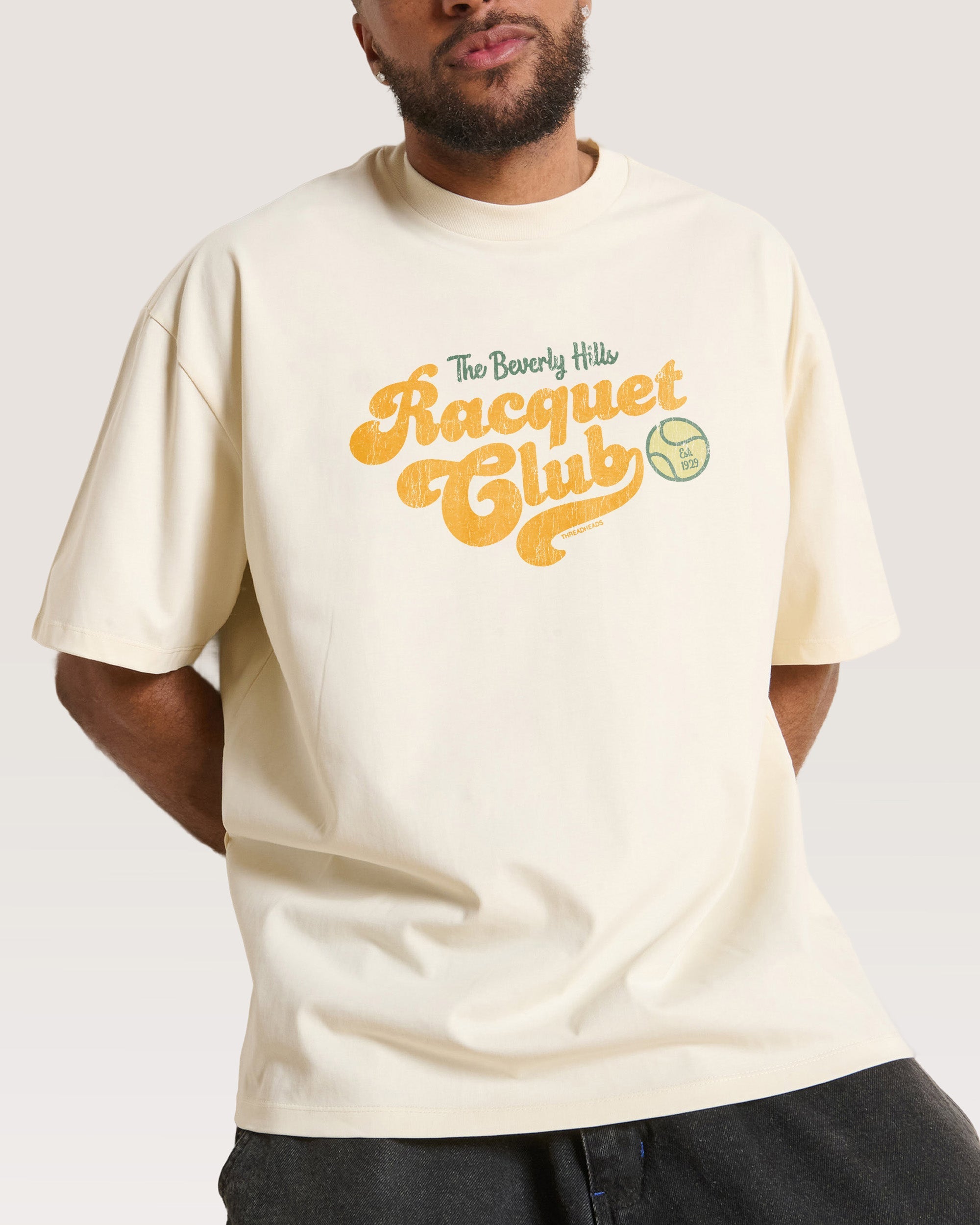 Beverly Hills Racquet Club Oversized Tee