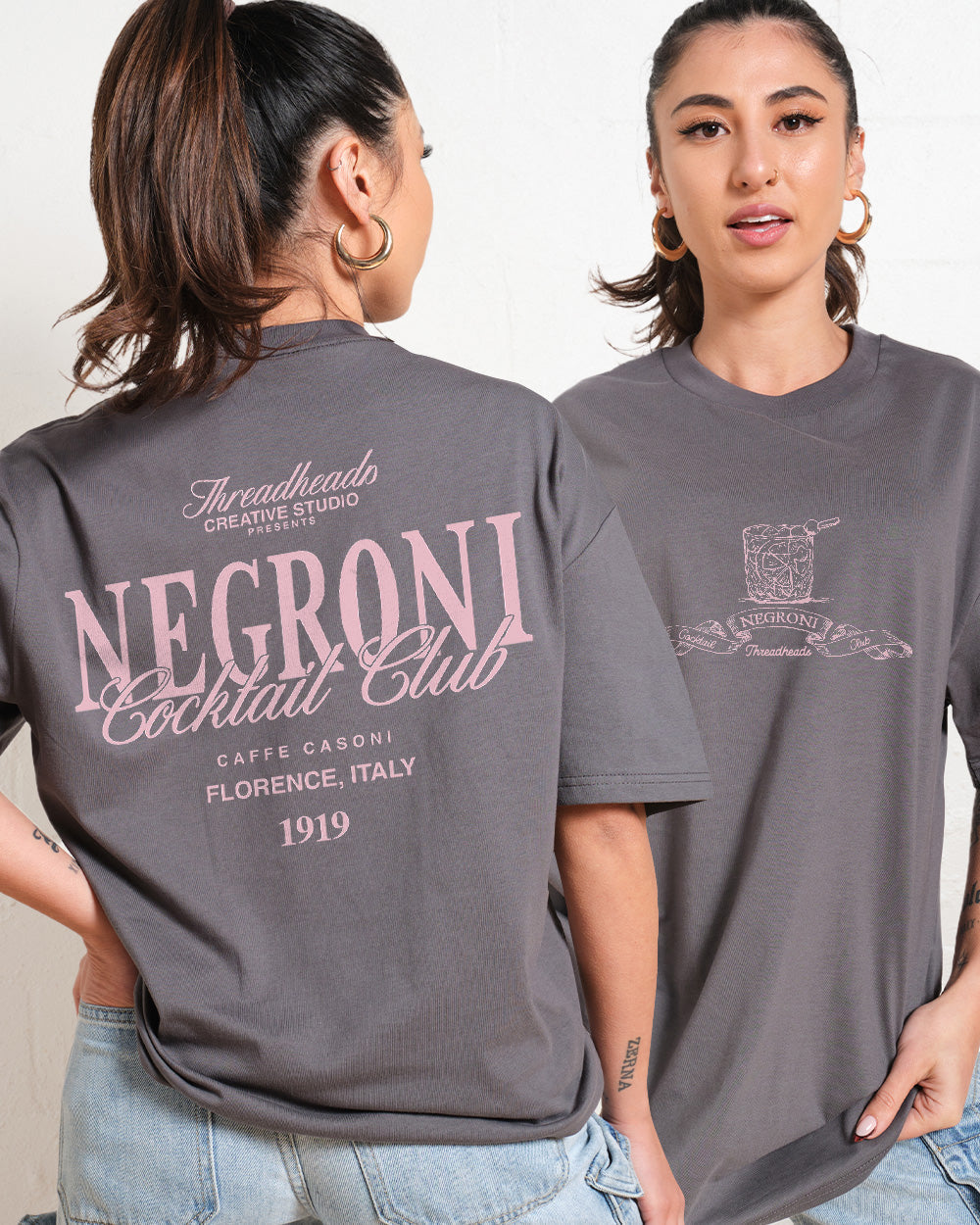 Negroni Cocktail Club Oversized Tee