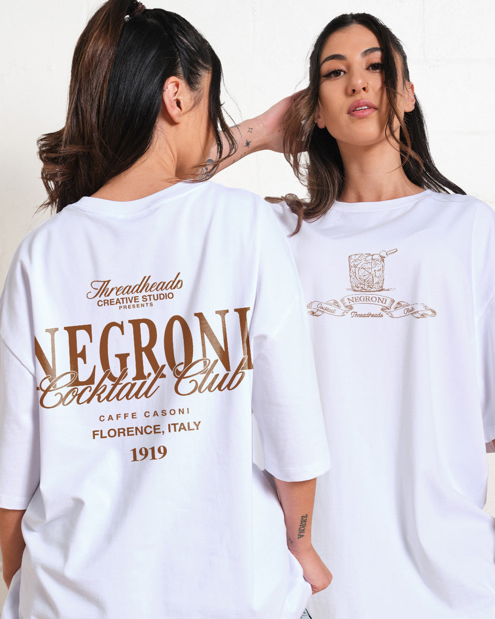 Negroni Cocktail Club Oversized Tee
