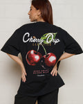 Cherry Drip Oversized Tee