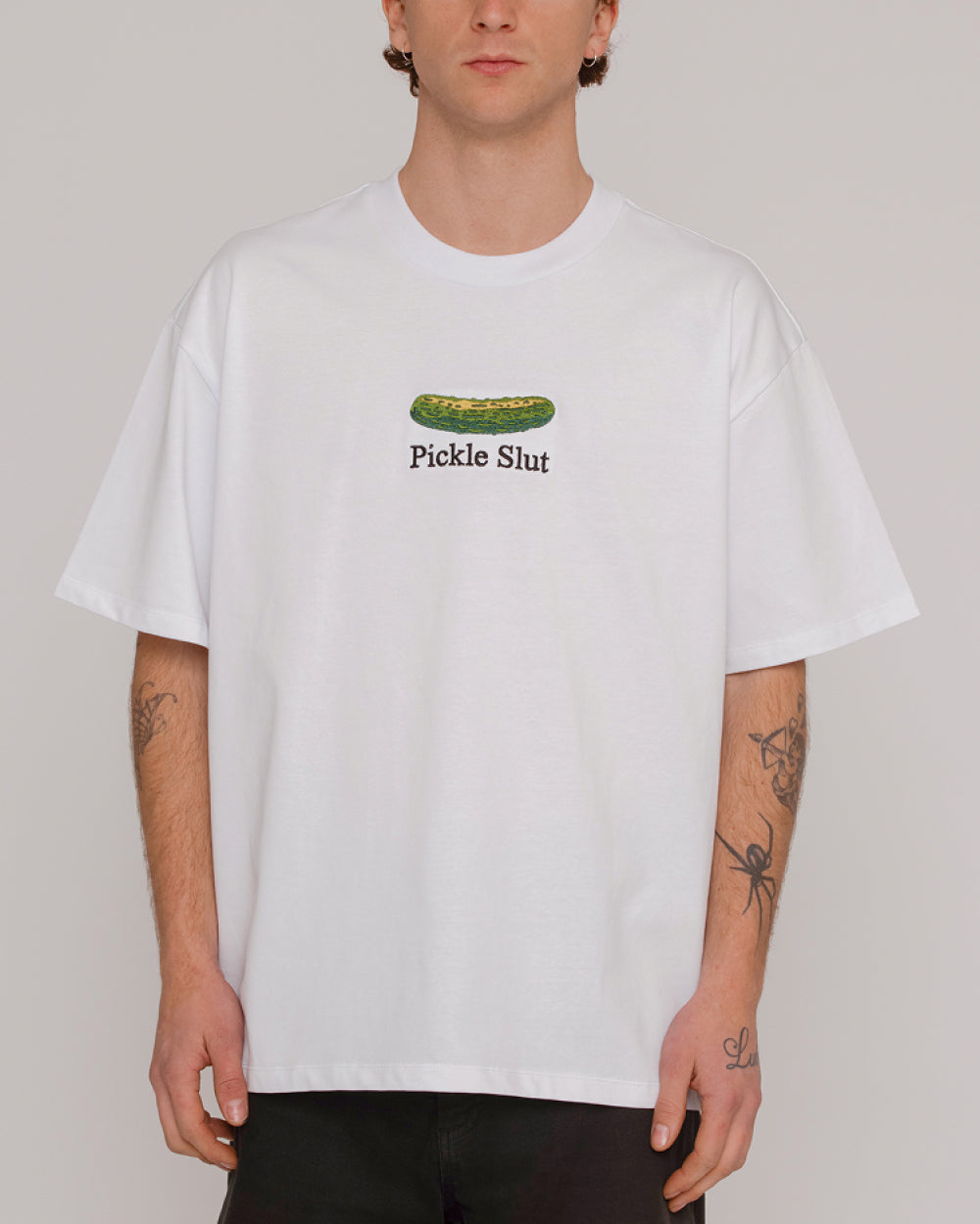 Pickle Slut Oversized Embroidered Tee