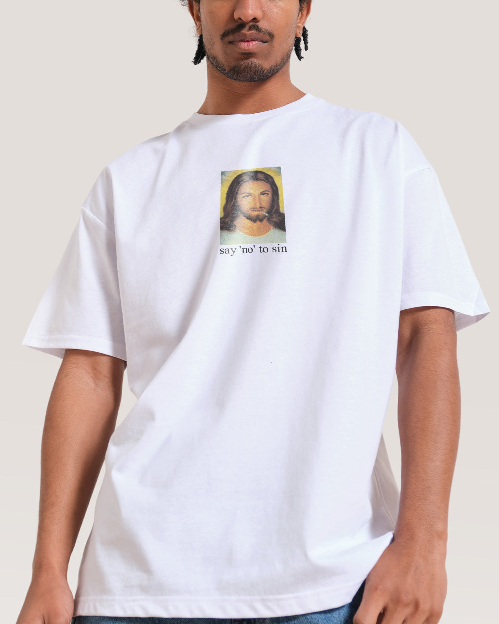 Say No to Sin Oversized Tee