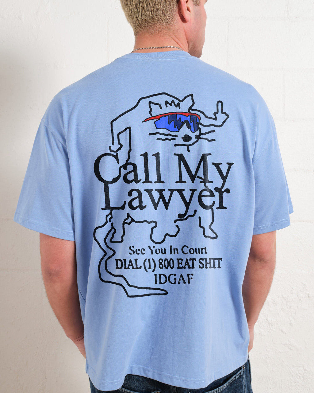 Call My Lawyer Oversized Tee