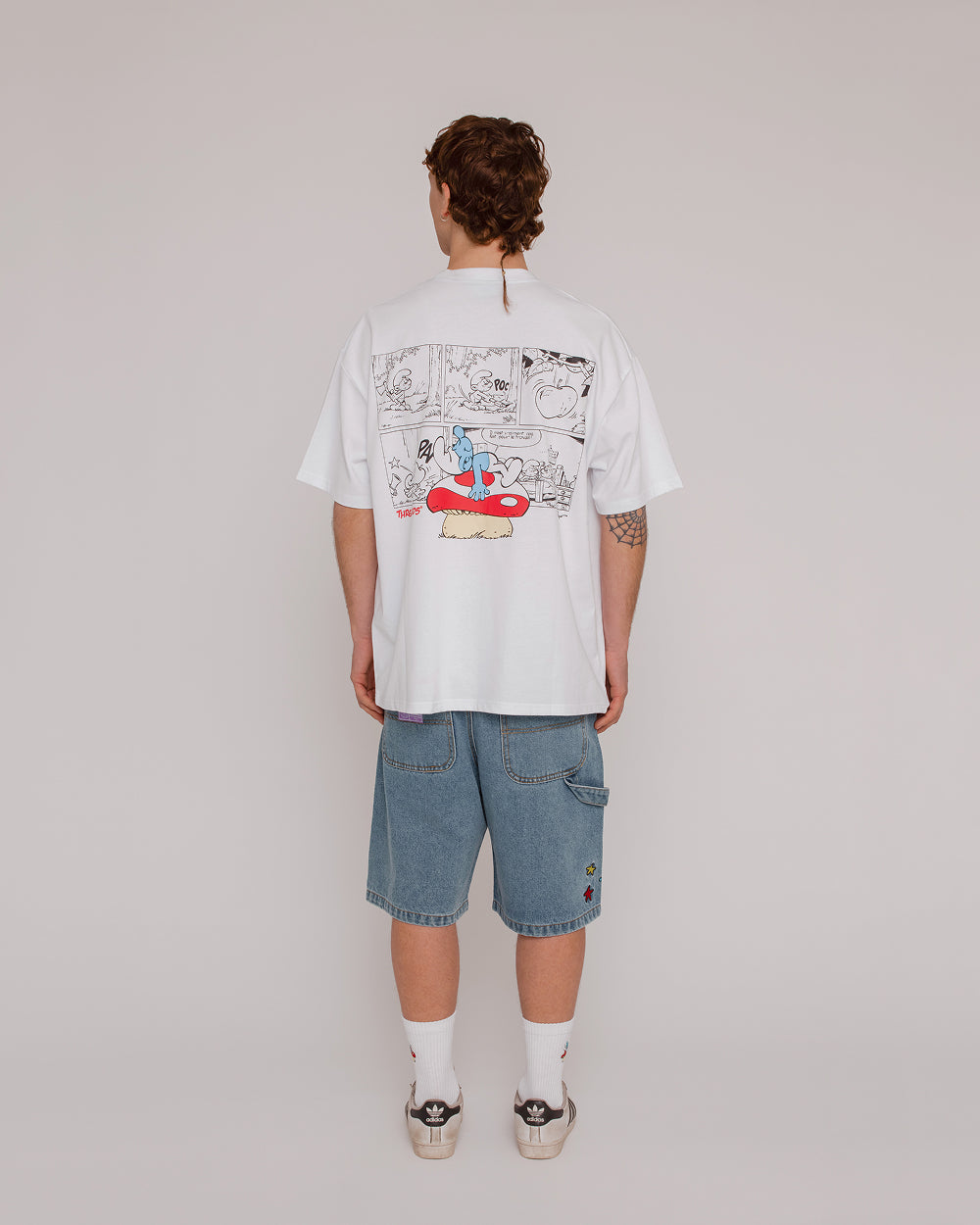 Smurf Story Oversized Tee