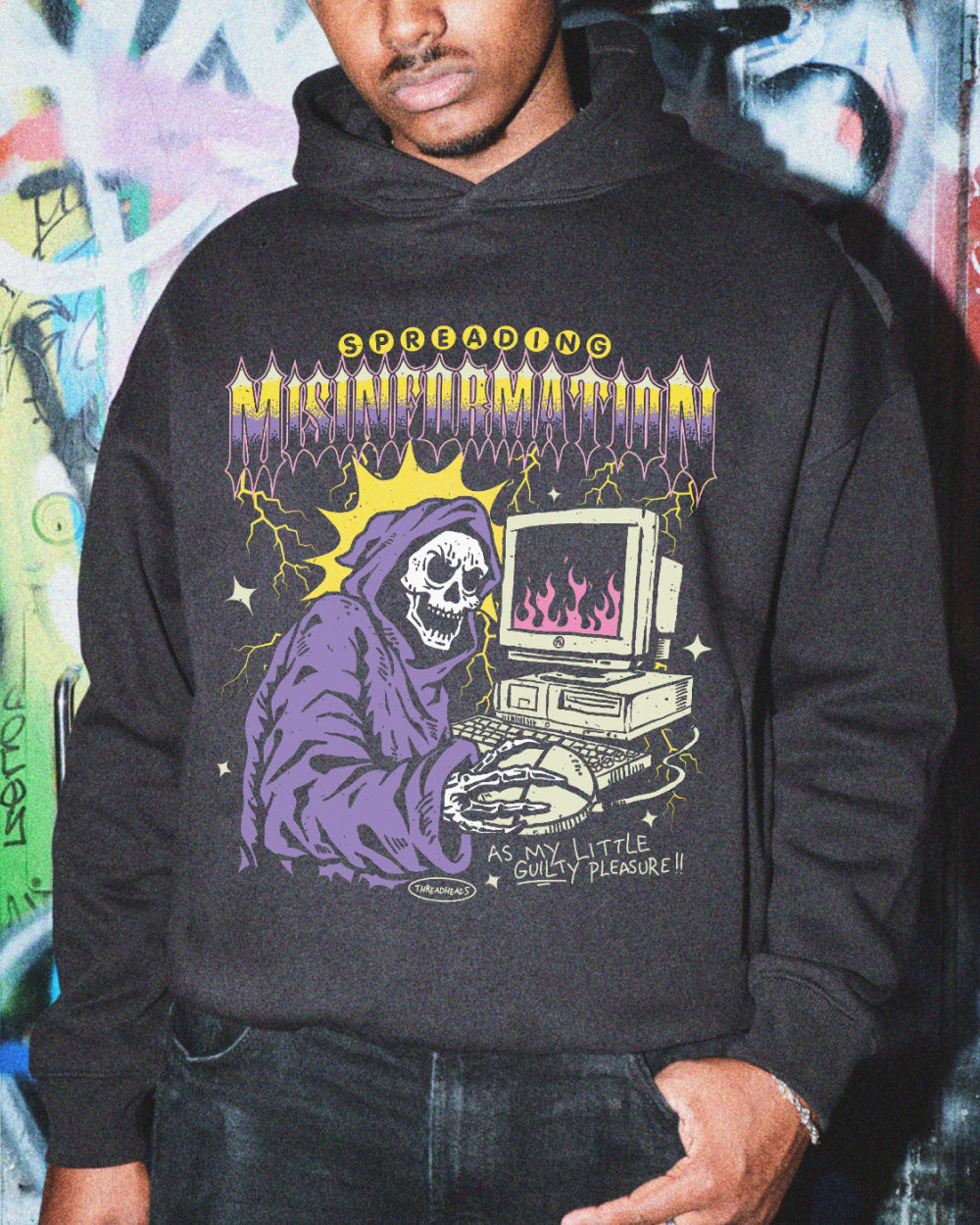 Spreading Misinformation Hoodie