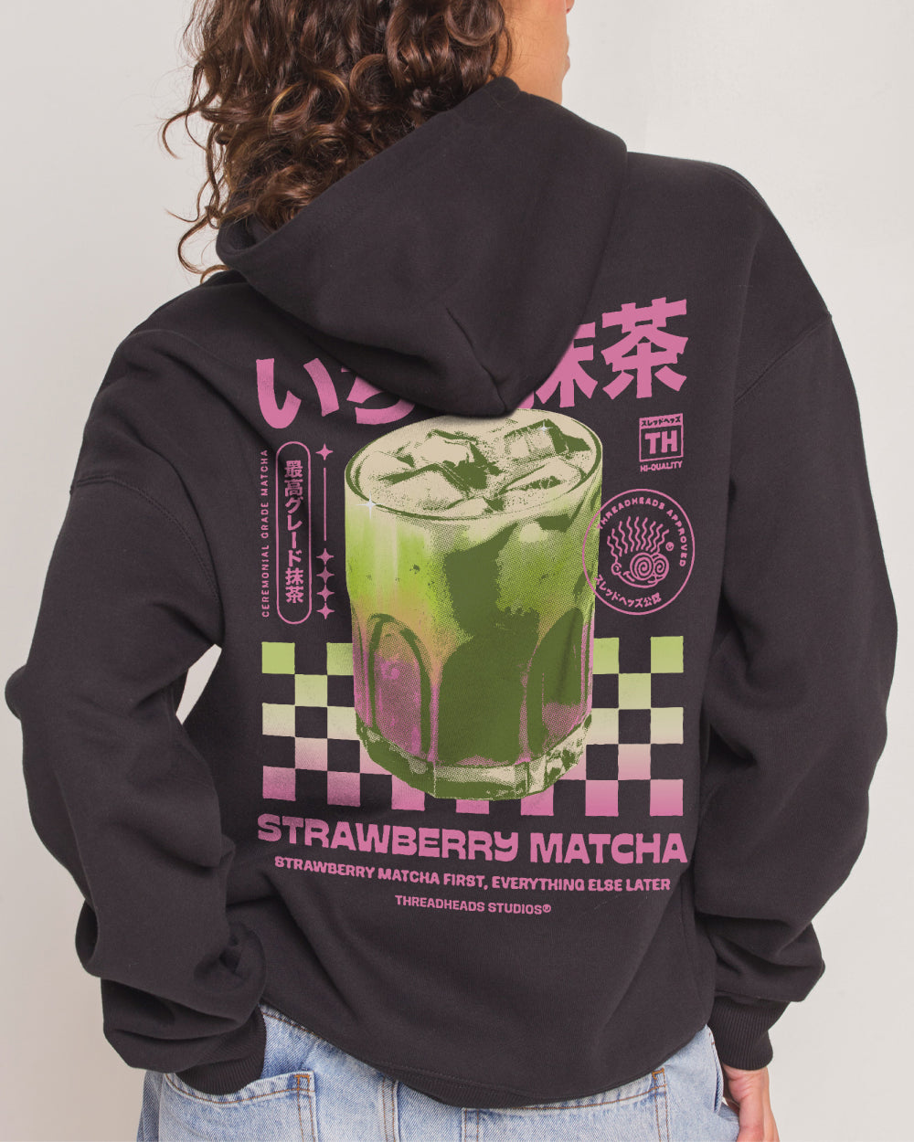 Strawberry Matcha Hoodie