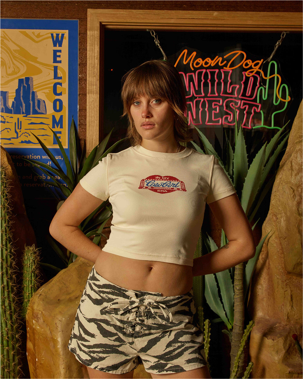 Cowgirl Stamp Baby Tee