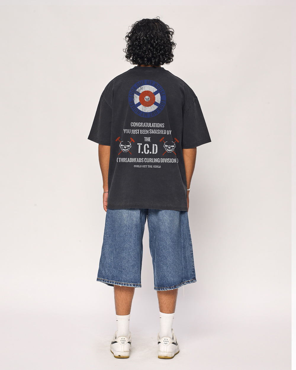 Curling Division Wash Tee