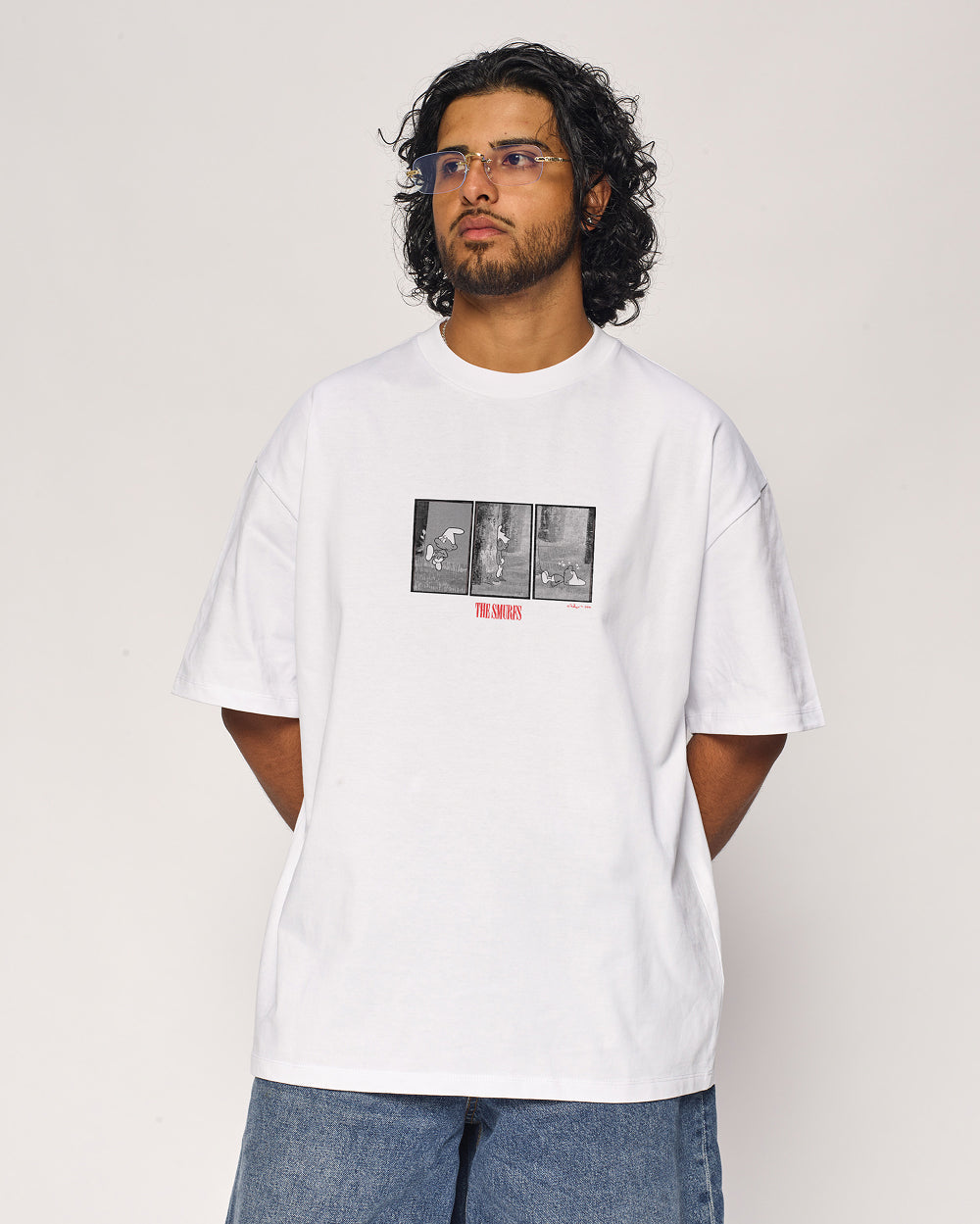 Smurf Noir Oversized Tee