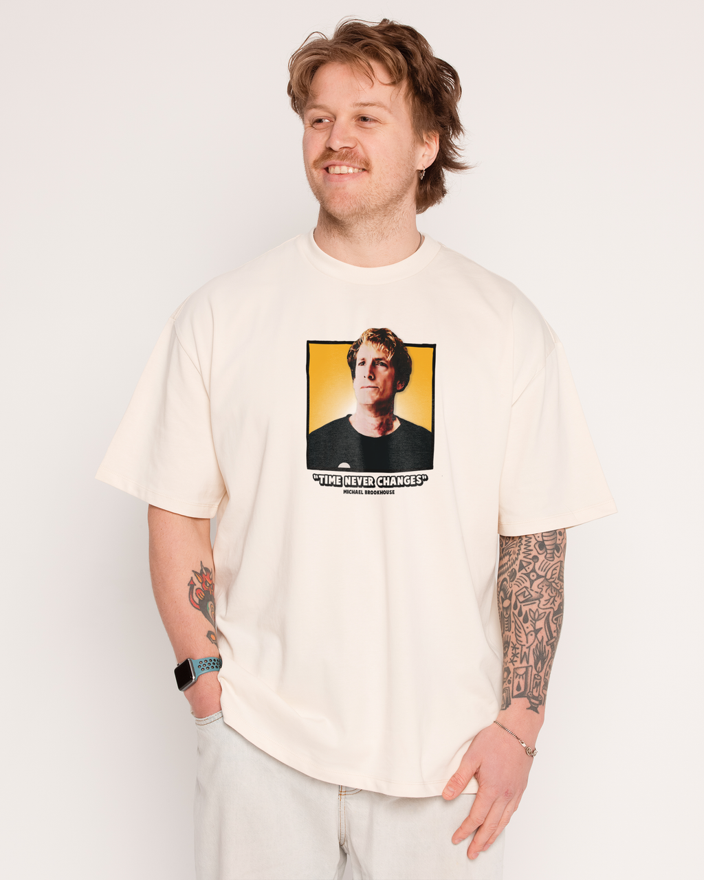 Time Never Changes Oversized Tee