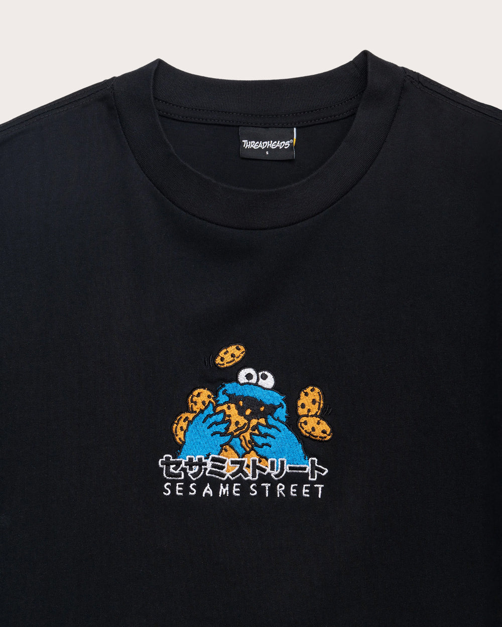 Cookie Monster Tokyo Oversized Embroidered Tee