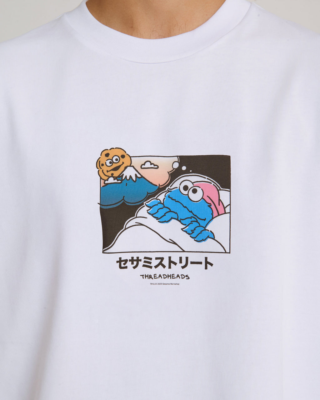 Cookie Monster Fuji Dreaming Oversized Tee