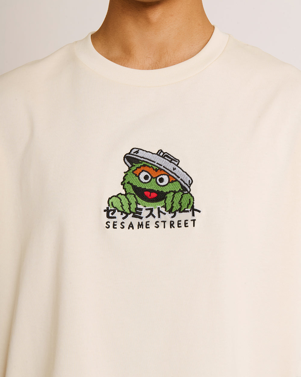 Oscar Tokyo Oversized Embroidered Tee