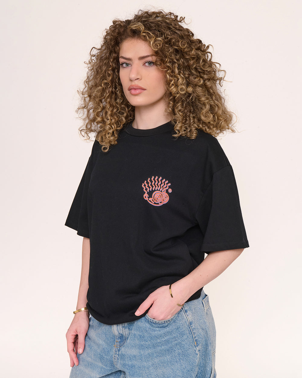 Tommy Blurry Oversized Tee