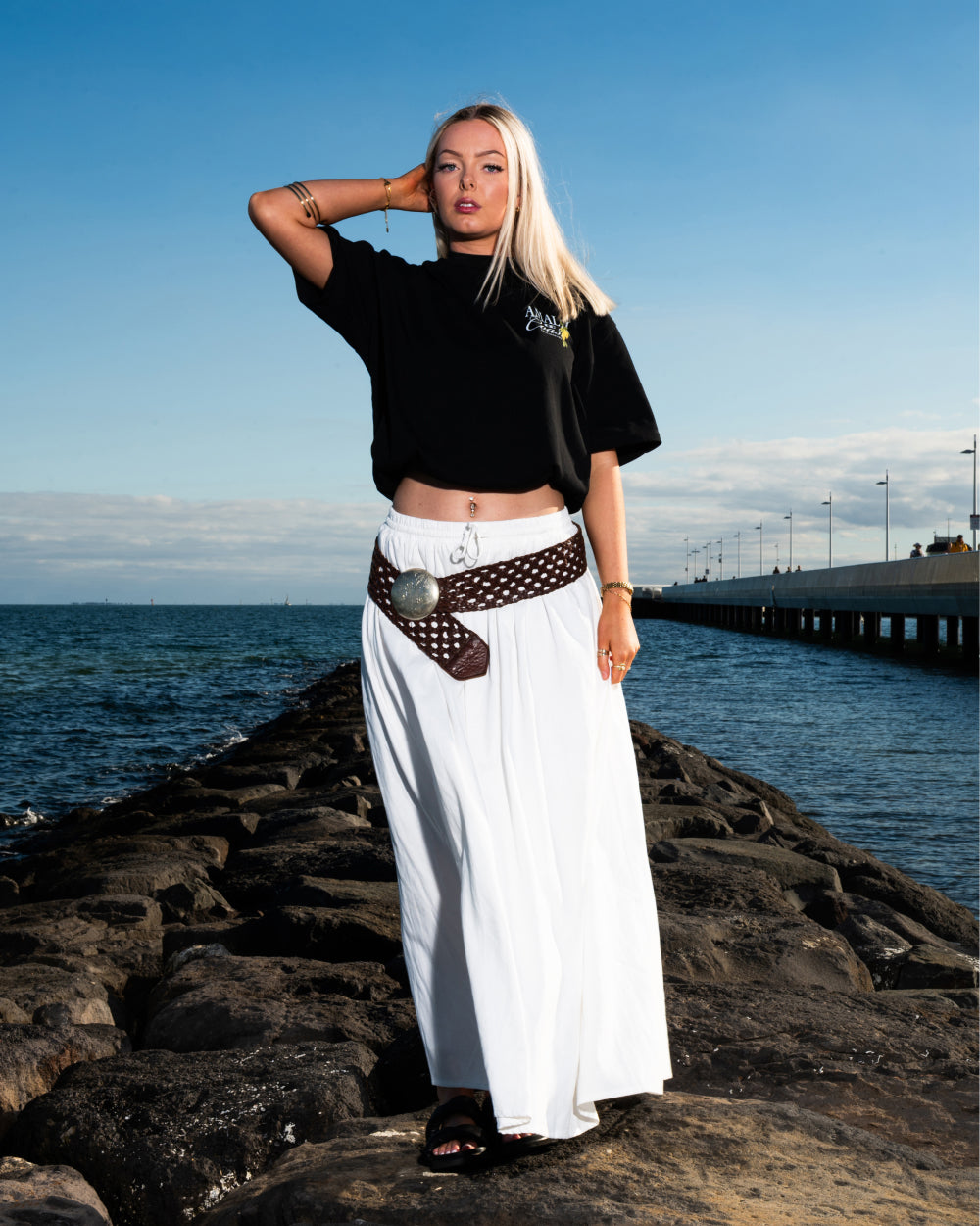 Amalfi Coast Oversized Tee