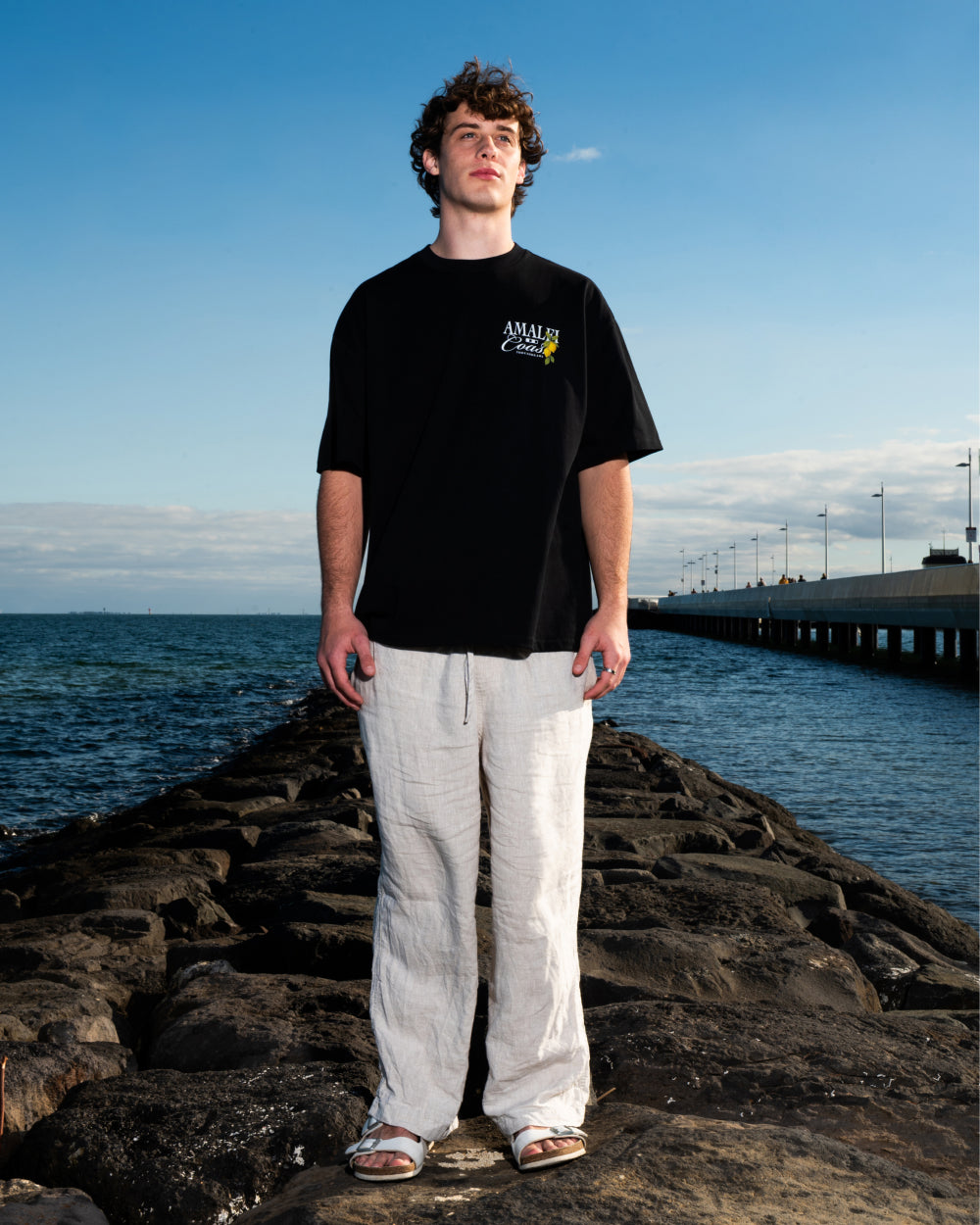 Amalfi Coast Oversized Tee