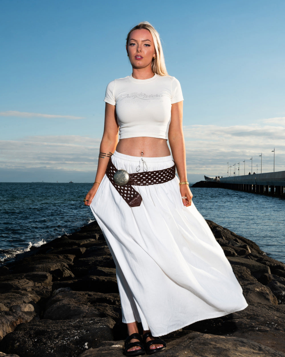 French Riviera Baby Tee