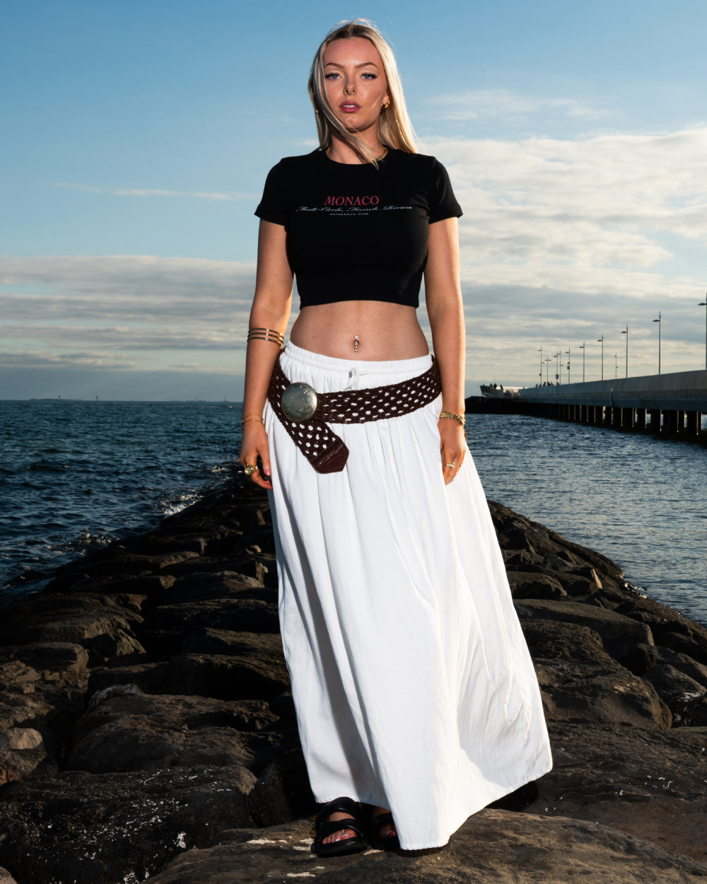 Monaco Auto Club Baby Tee