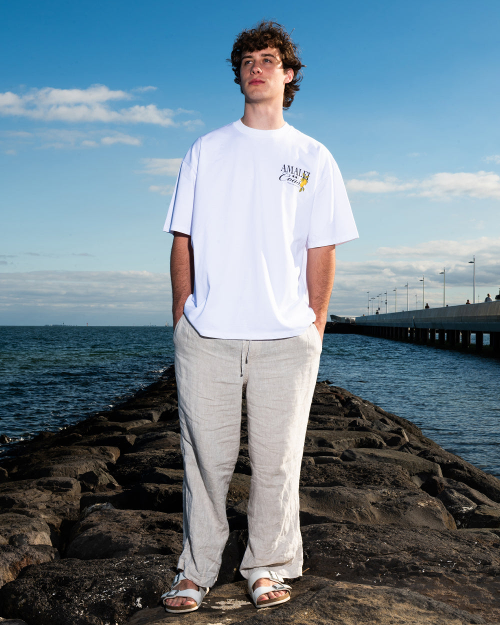 Amalfi Coast Oversized Tee