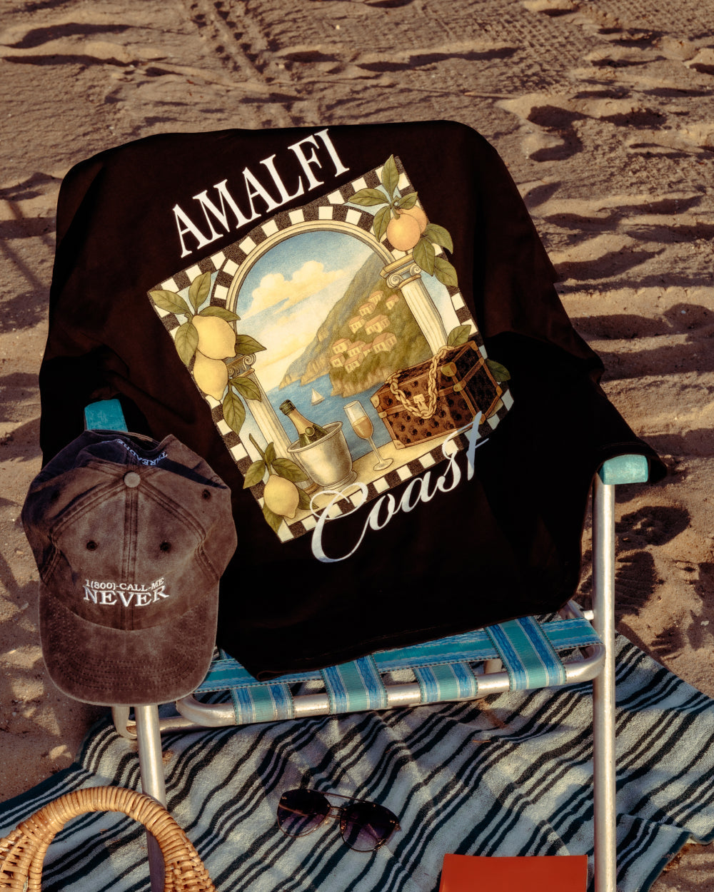 Amalfi Coast Oversized Tee