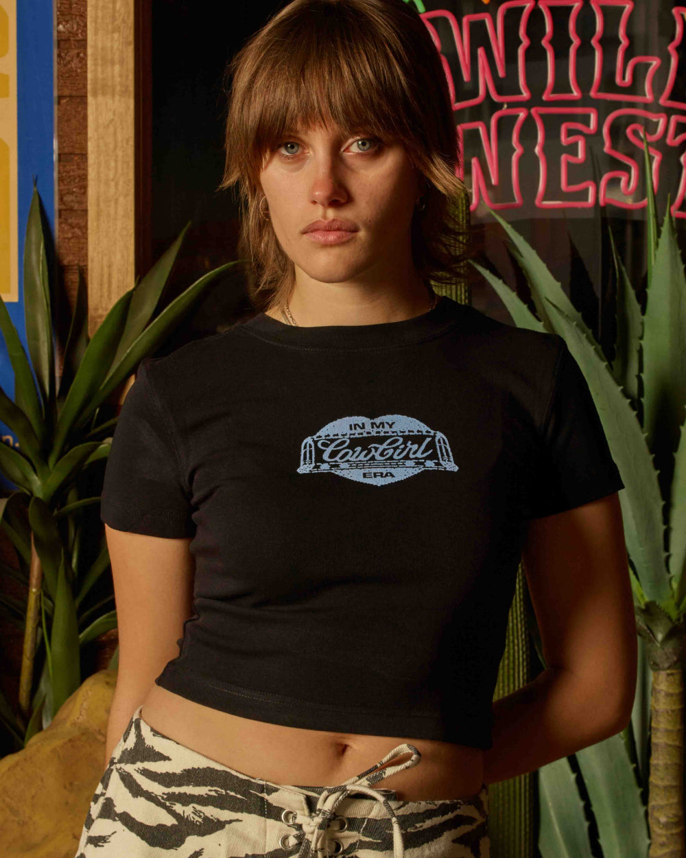 Cowgirl Stamp Baby Tee