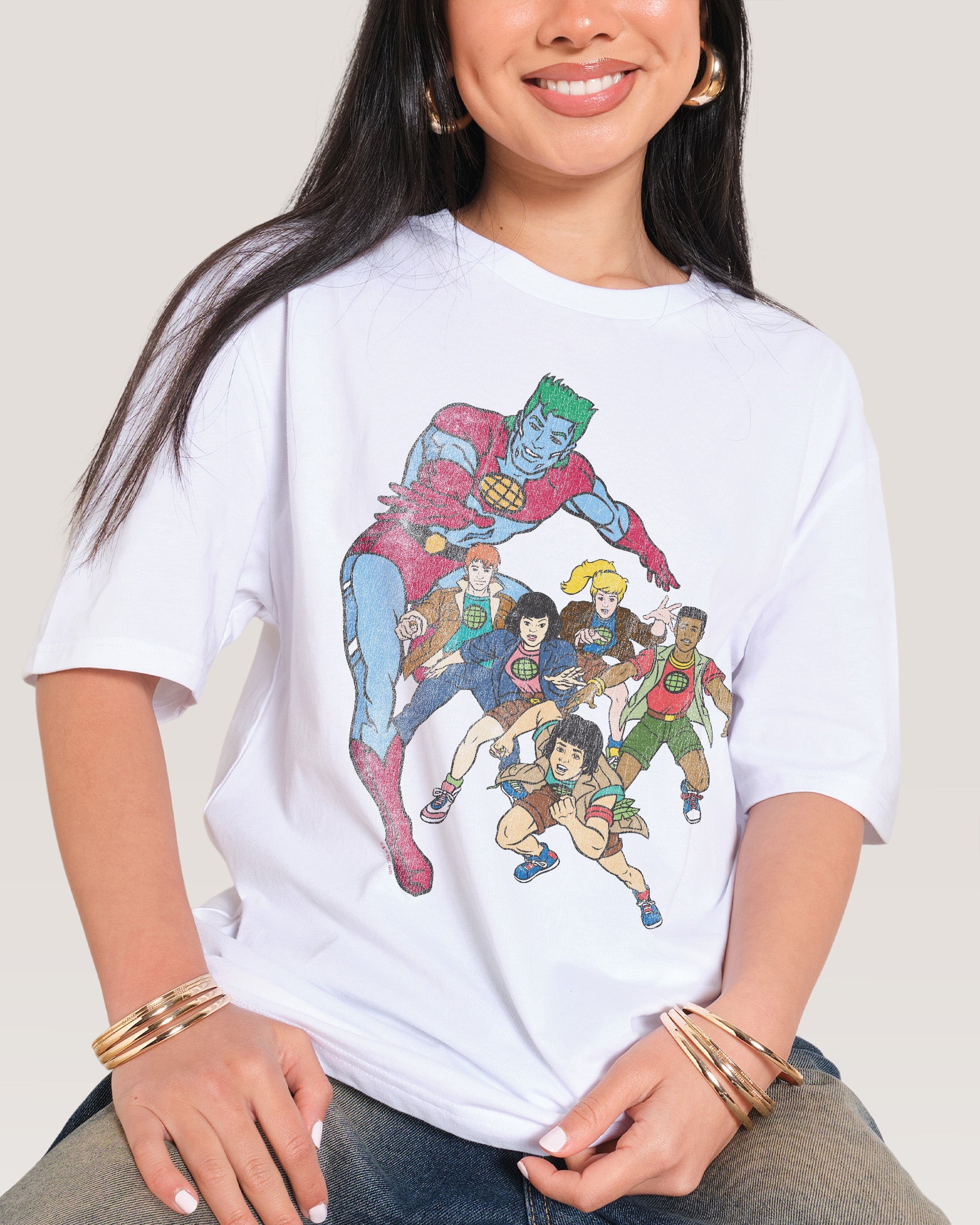 Vintage Captain Planet T-Shirt