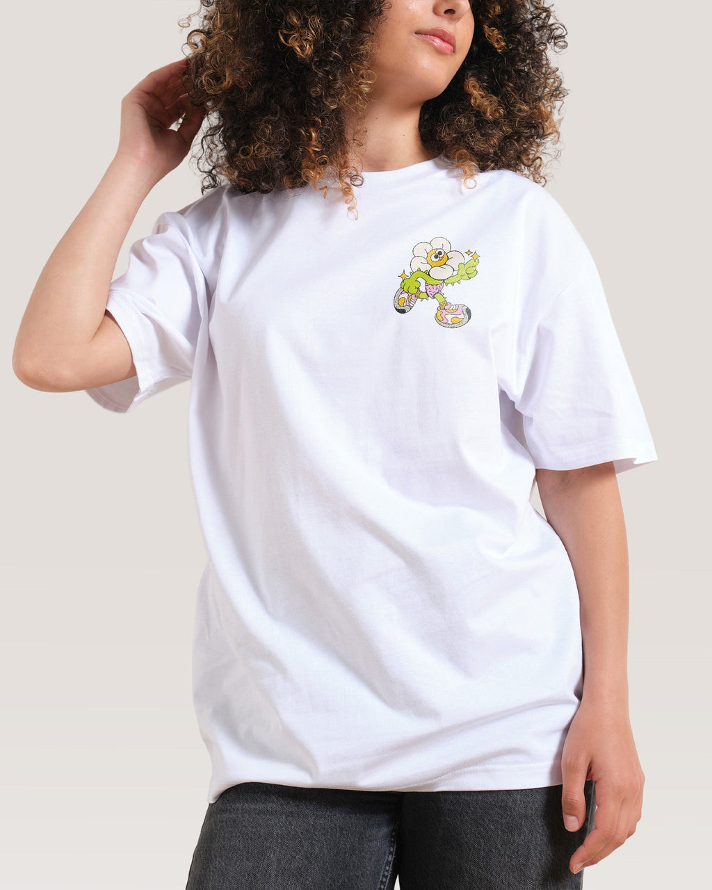 Among the Daisies Front and Back T-Shirt