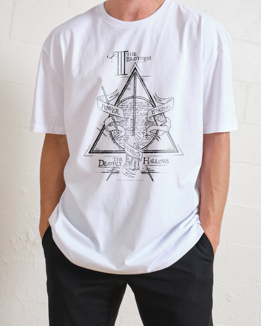 Deathly Hallows Logo Alt T-Shirt