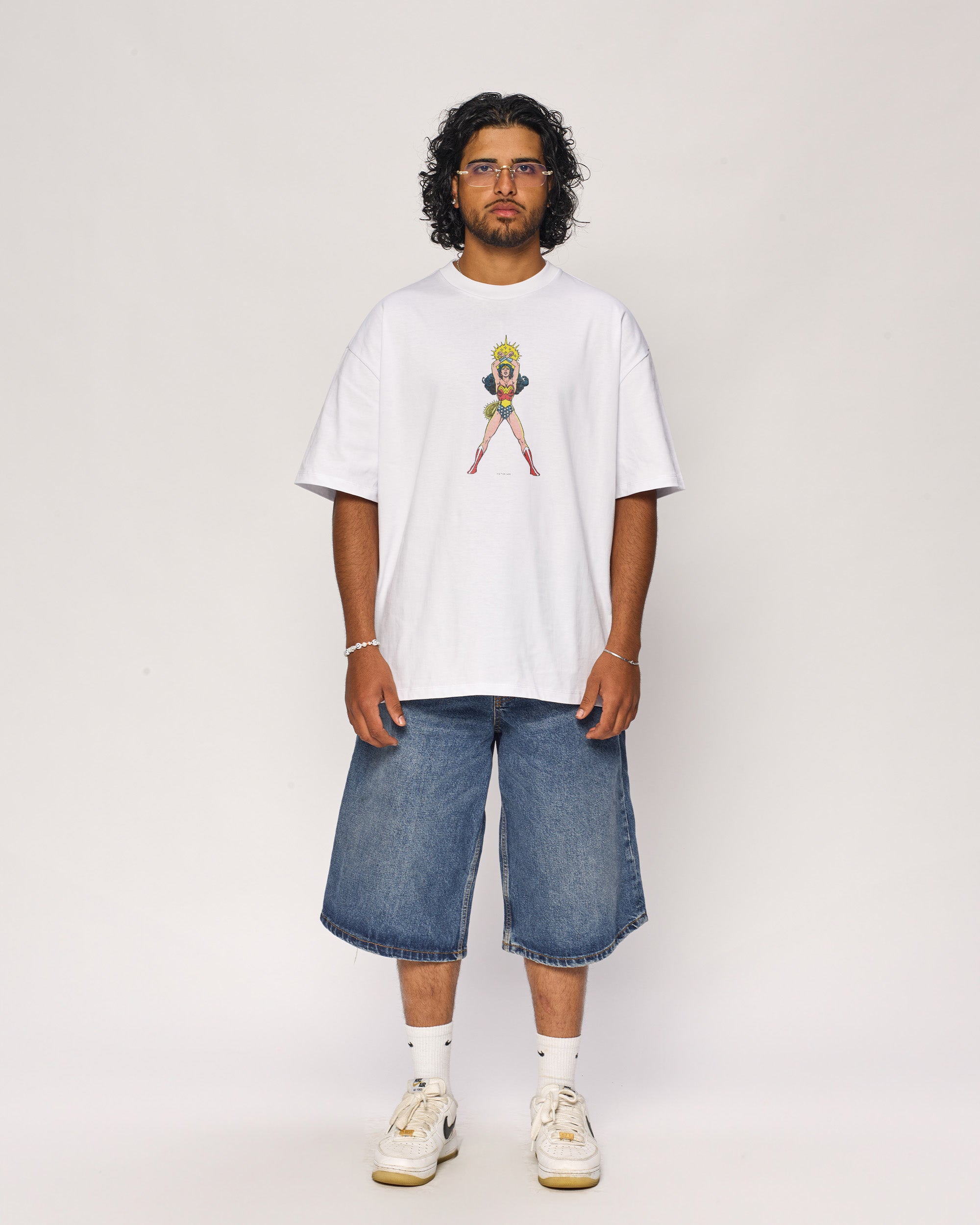 Wonder Woman Power Surge Oversized Tee