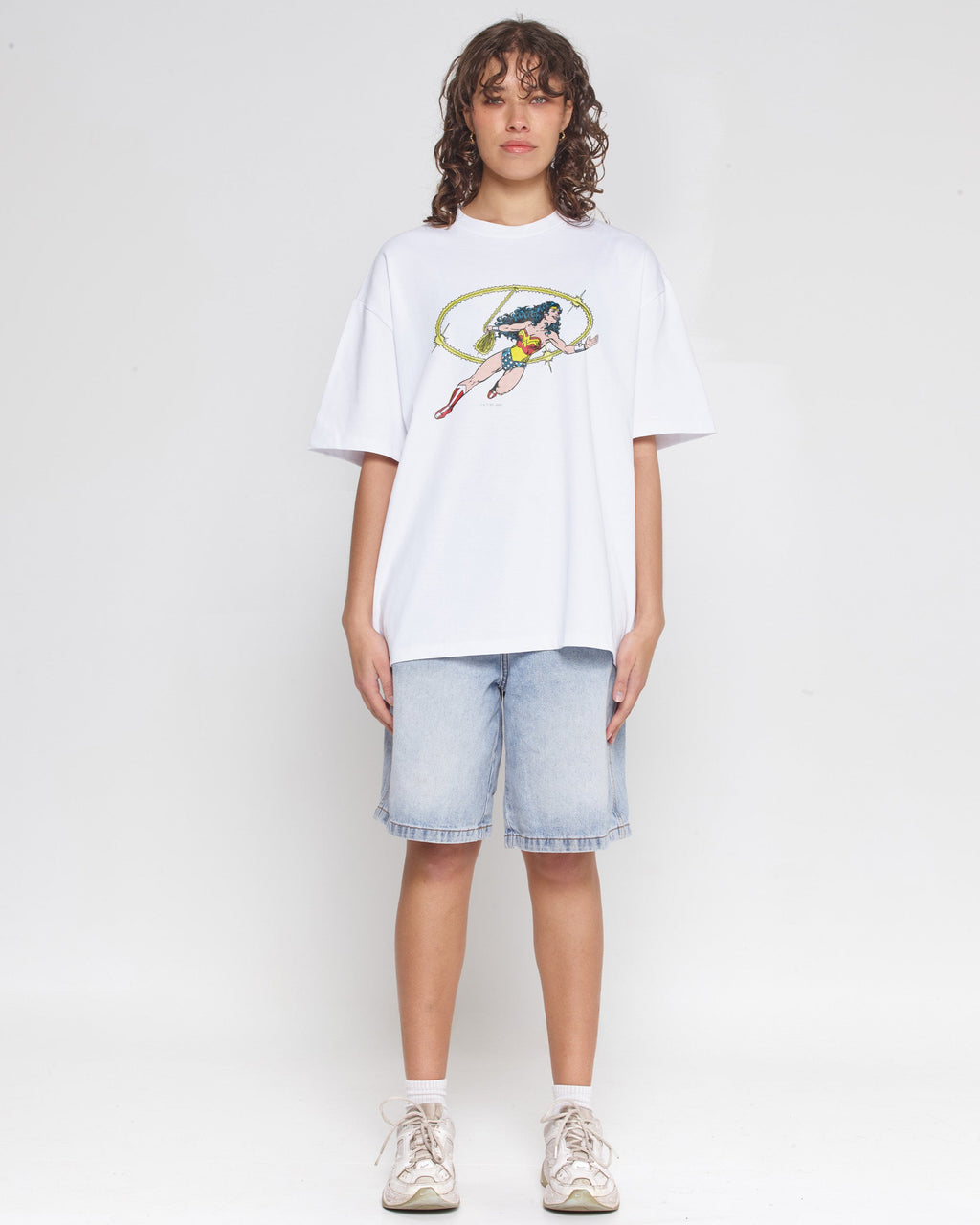 Wonder Woman Lasso of Truth Oversized Tee