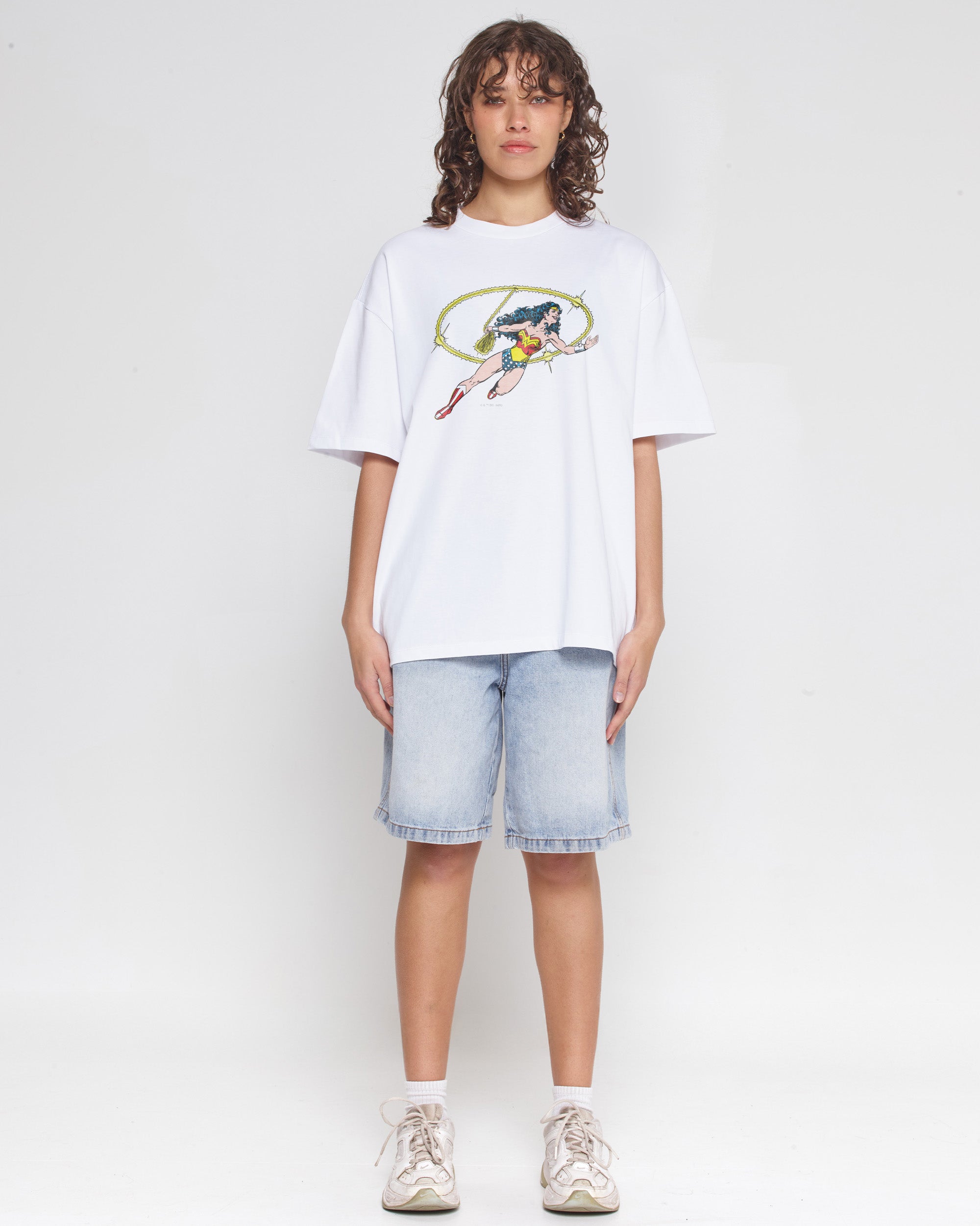 Wonder Woman Lasso of Truth Oversized Tee