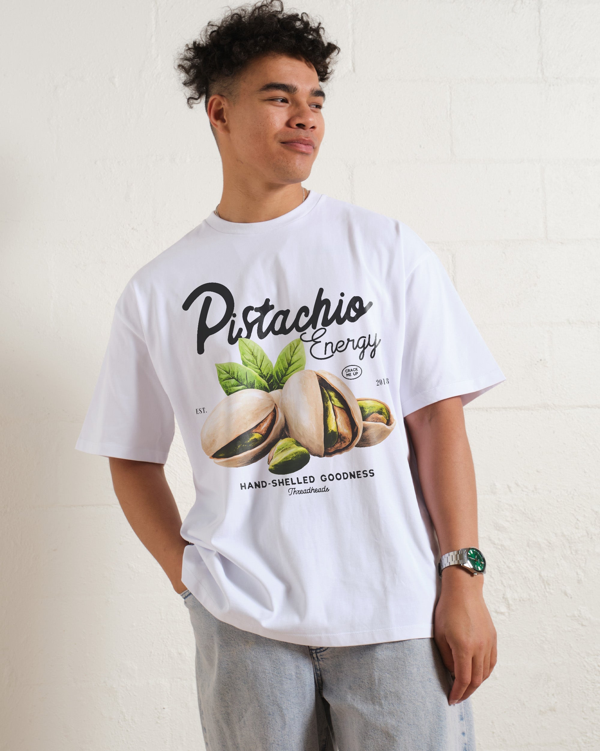 Pistachio Energy Oversized Tee