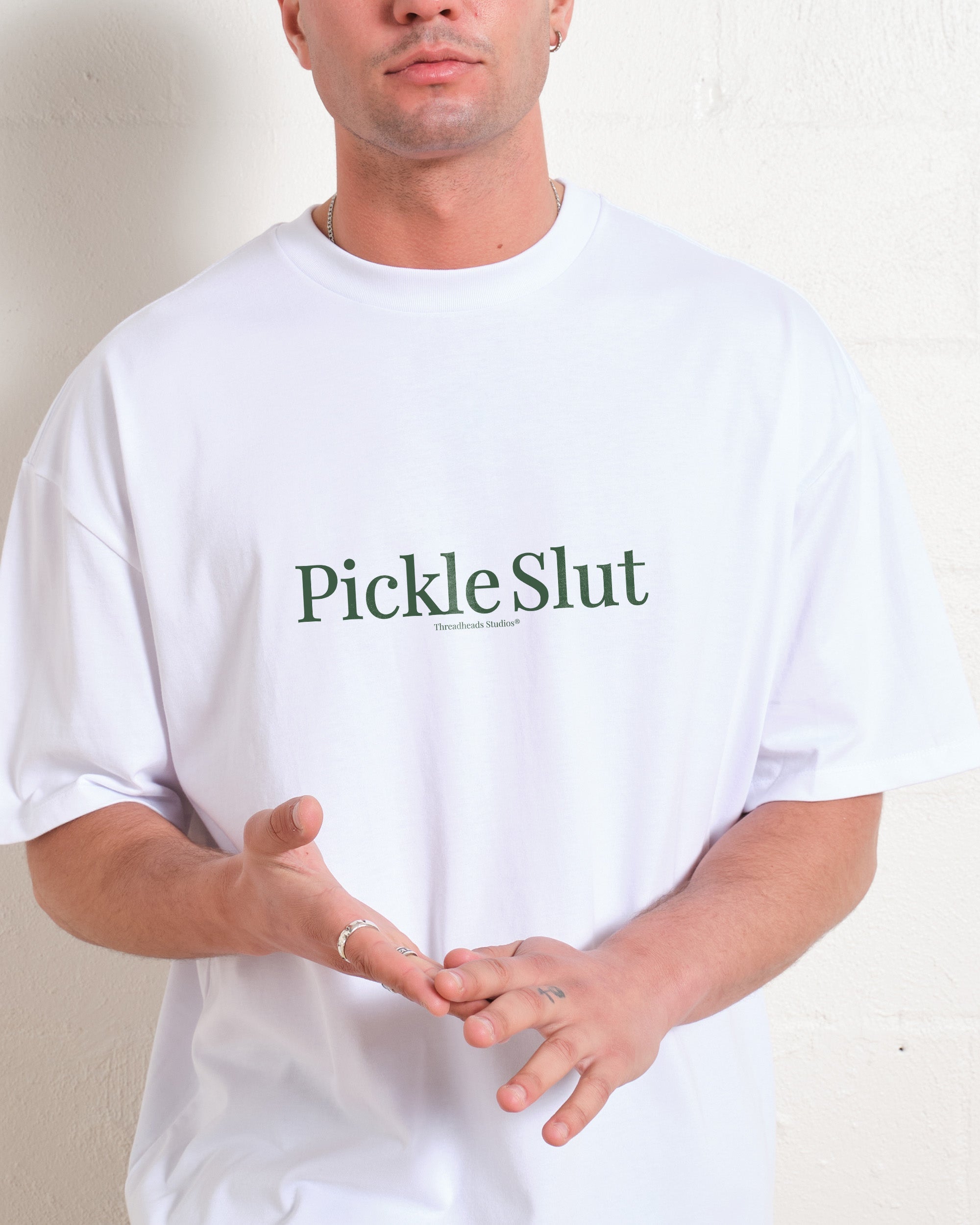 Pickle Slut Oversized Tee