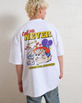 Call Me Never Oversized Tee