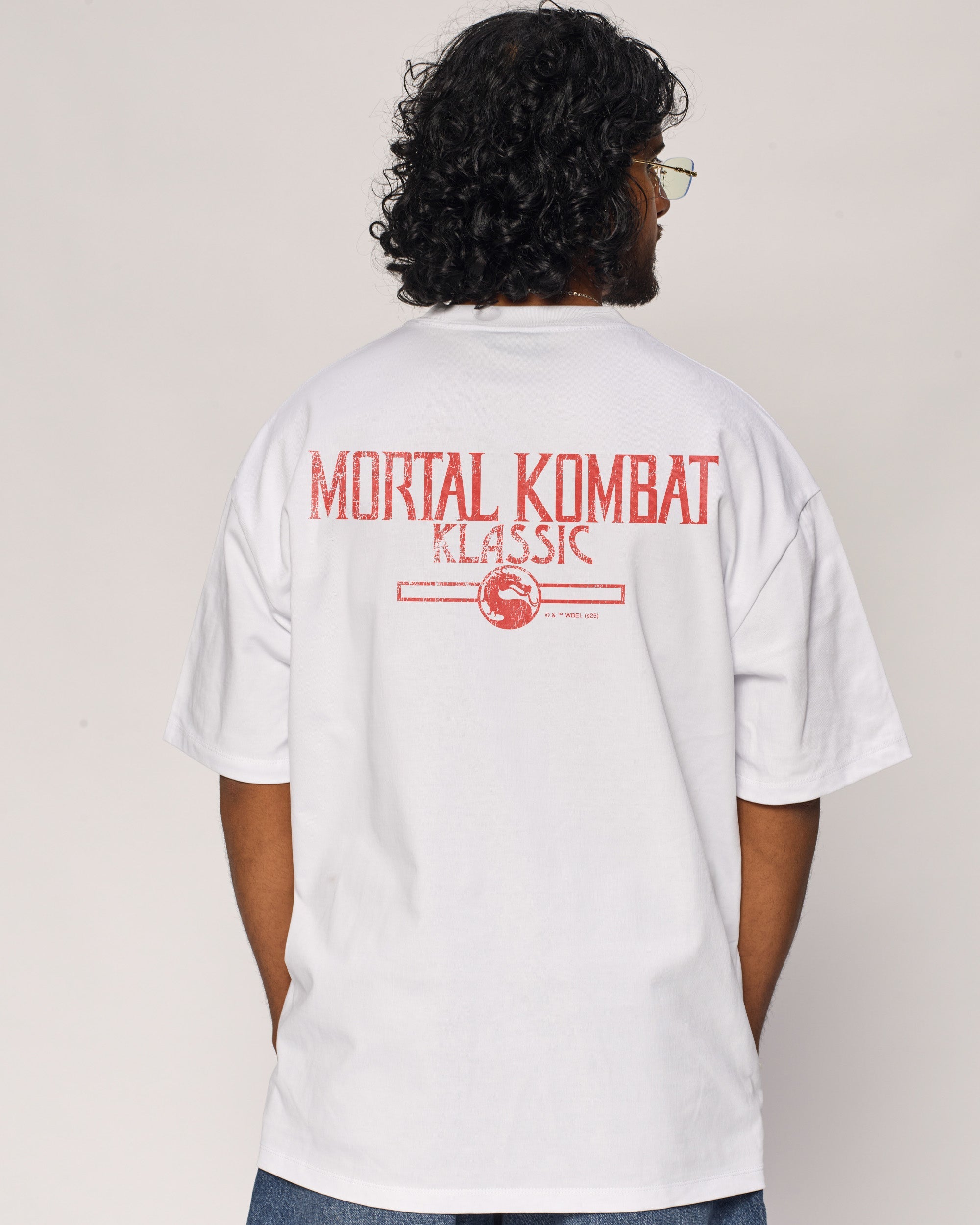 Raiden Mortal Kombat Oversized Tee