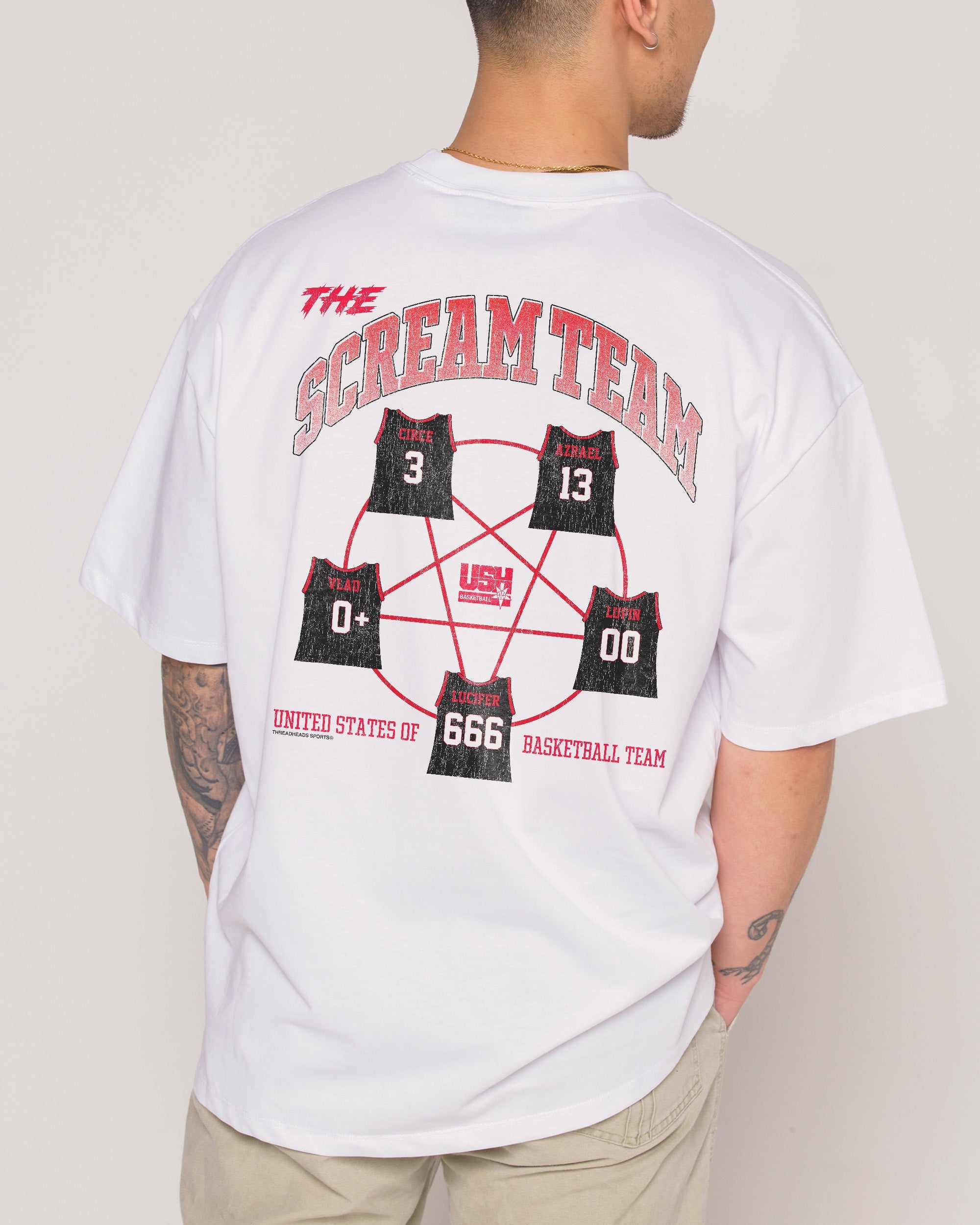 Scream Team Oversized Tee