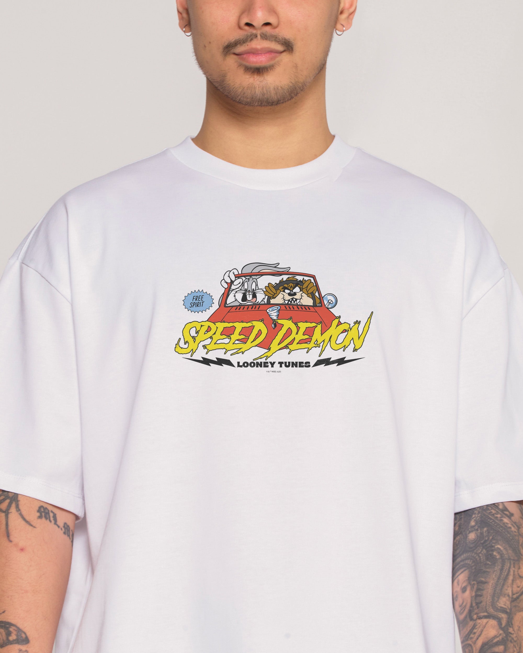 Speed Demon Oversized Tee