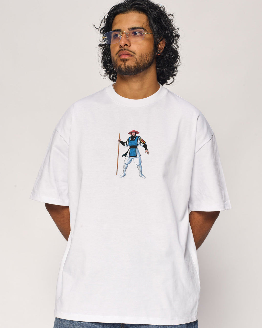 Raiden Mortal Kombat Oversized Tee