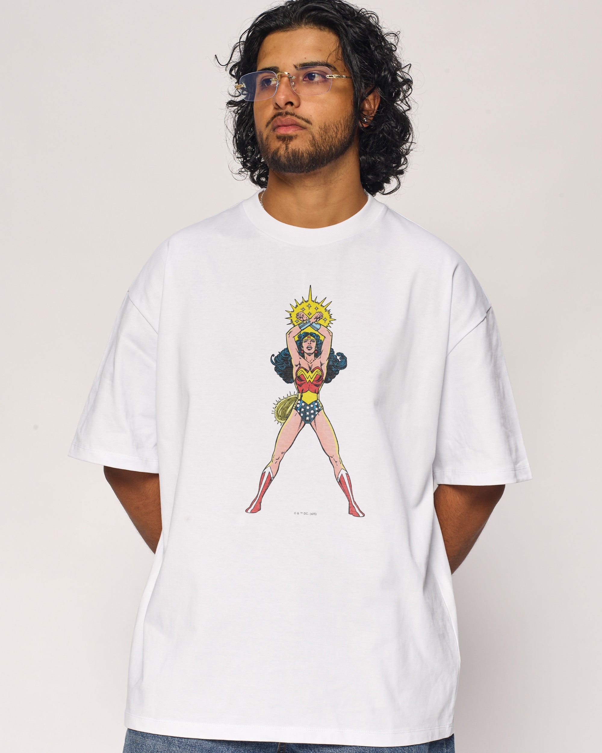 Wonder Woman Power Surge Oversized Tee