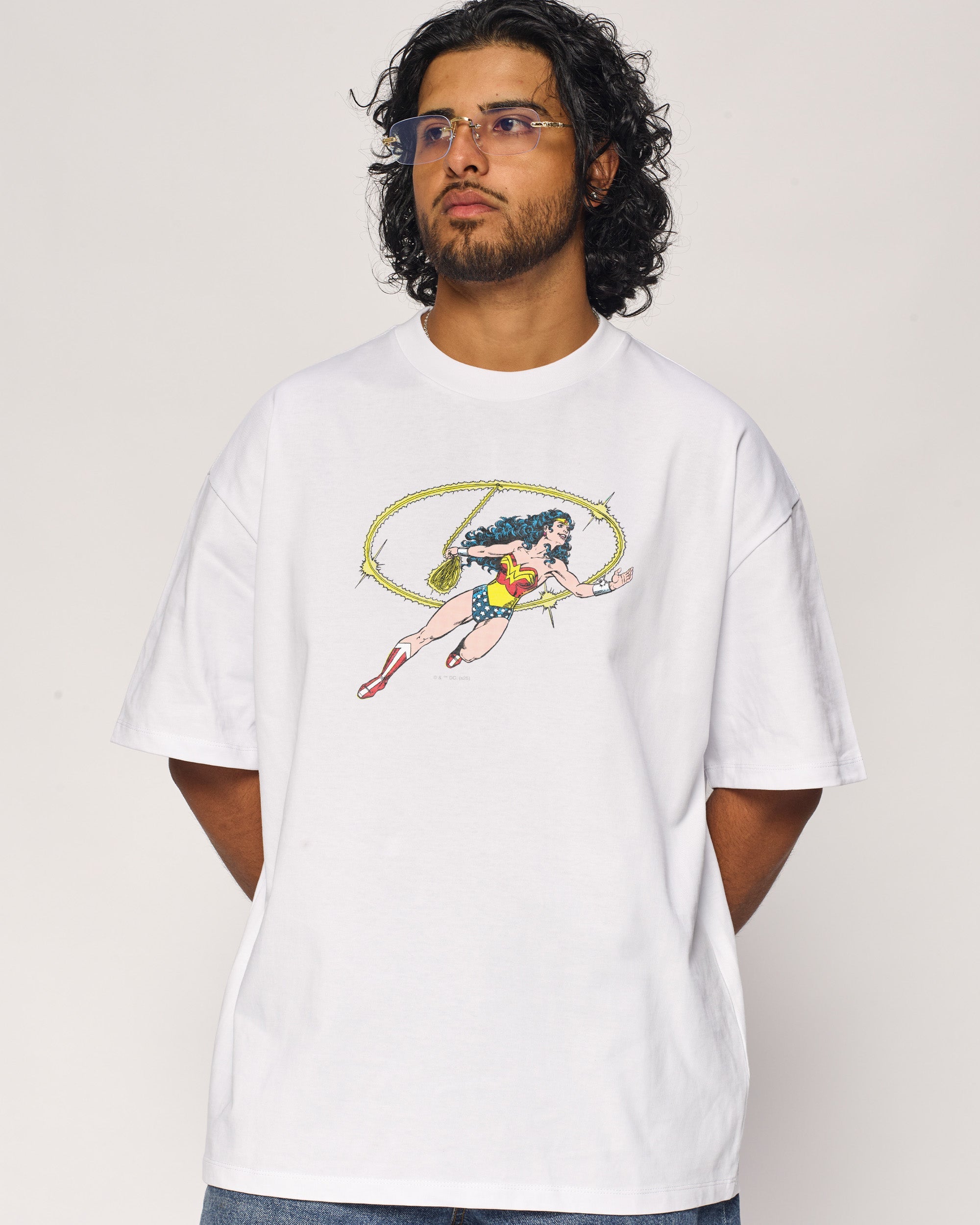 Wonder Woman Lasso of Truth Oversized Tee