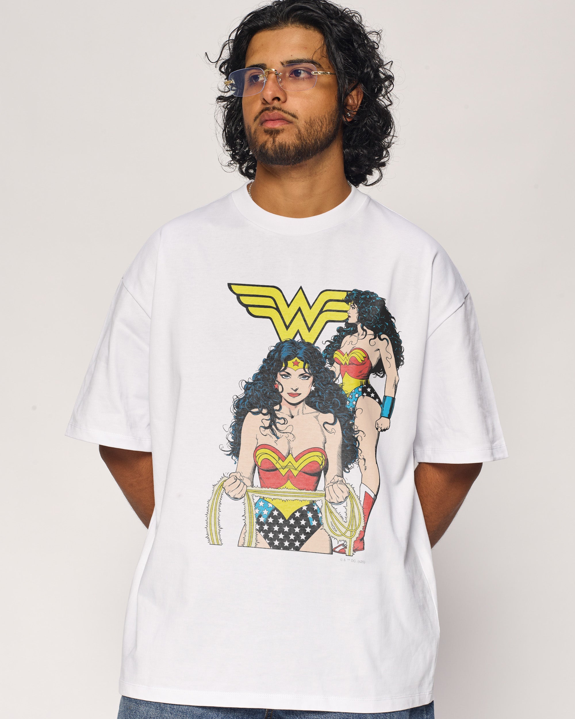 Wonder Woman Queen of the Amazons Oversized Tee